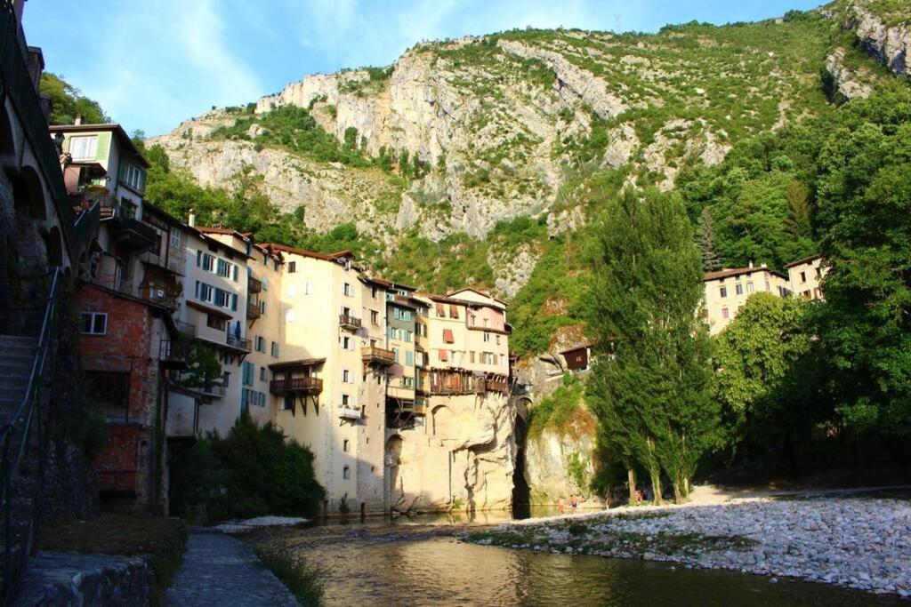 Studio** Cle Des Champs Au Pied Du Vercors Saint-Laurent-en-Royans Eksteriør bilde